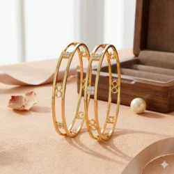 Kids Unpolished Panchaloha Bangle KP14