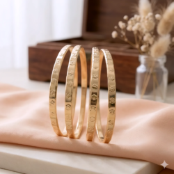 Unpolished Panchaloha Bangle -BG178