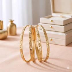 Unpolished Panchaloha Bangle -BG183