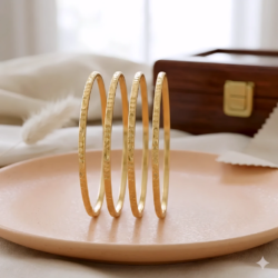 Unpolished Panchaloha Bangle -BG185