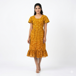 KNEE LENGTH FROCK NIGHTY-KLFR665