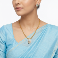 Premium Necklace With Ear Rings-NL70