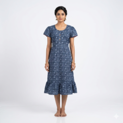 KNEE LENGTH FROCK NIGHTY-KLFR640