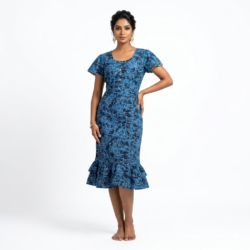 KNEE LENGTH FROCK NIGHTY-KLFR636