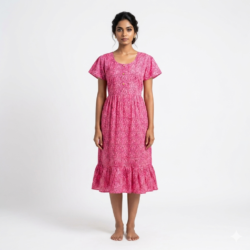 KNEE LENGTH FROCK NIGHTY-KLFR634