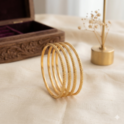 Unpolished Panchaloha Bangle -BG179