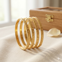 Unpolished Panchaloha Bangle -BG215