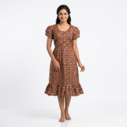 KNEE LENGTH FROCK NIGHTY-KLFR641