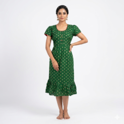 KNEE LENGTH FROCK NIGHTY-KLFR657