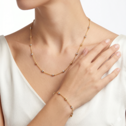 Anti turnish Necklace With  Bracelet AN50