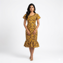 KNEE LENGTH FROCK NIGHTY-KLFR637