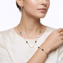 Anti turnish Necklace with Ear Rings  AN63