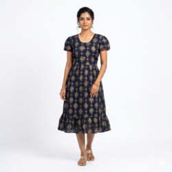 KNEE LENGTH FROCK NIGHTY-KLFR622
