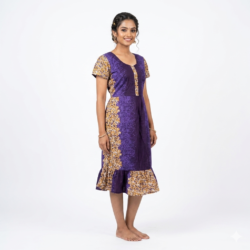 KNEE LENGTH FROCK NIGHTY-KLFR652