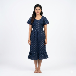 KNEE LENGTH FROCK NIGHTY-KLFR658