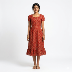 KNEE LENGTH FROCK NIGHTY-KLFR621
