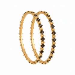 Premium Black Stone Bangle -BG211