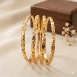 Unpolished Panchaloha Bangle -BG221
