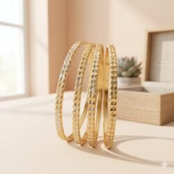 Unpolished Panchaloha Bangle -BG222