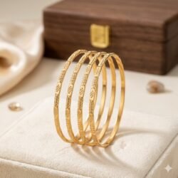 Unpolished Panchaloha Bangle -BG223