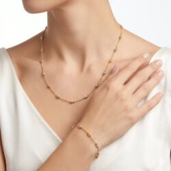 Anti turnish Necklace With  Bracelet AN50