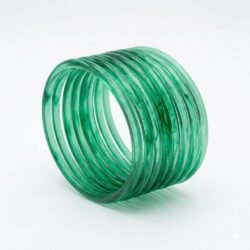 Jelly Bangle Glossy Centro set of 8pcs- JLB10