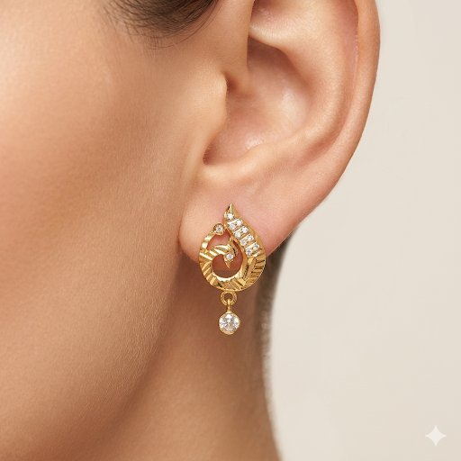 Earrings Screw Back-ER35