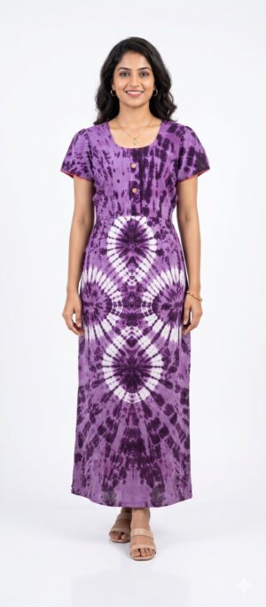 BATIQ FROCK NIGHTY FREE SIZE (XXL)-FRN1863