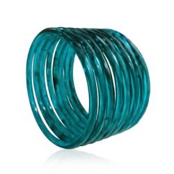 Jelly Bangle Glossy Morphanki set of 8pcs- JLB17
