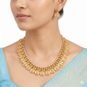 Premium Necklace With Ear Rings-NL5