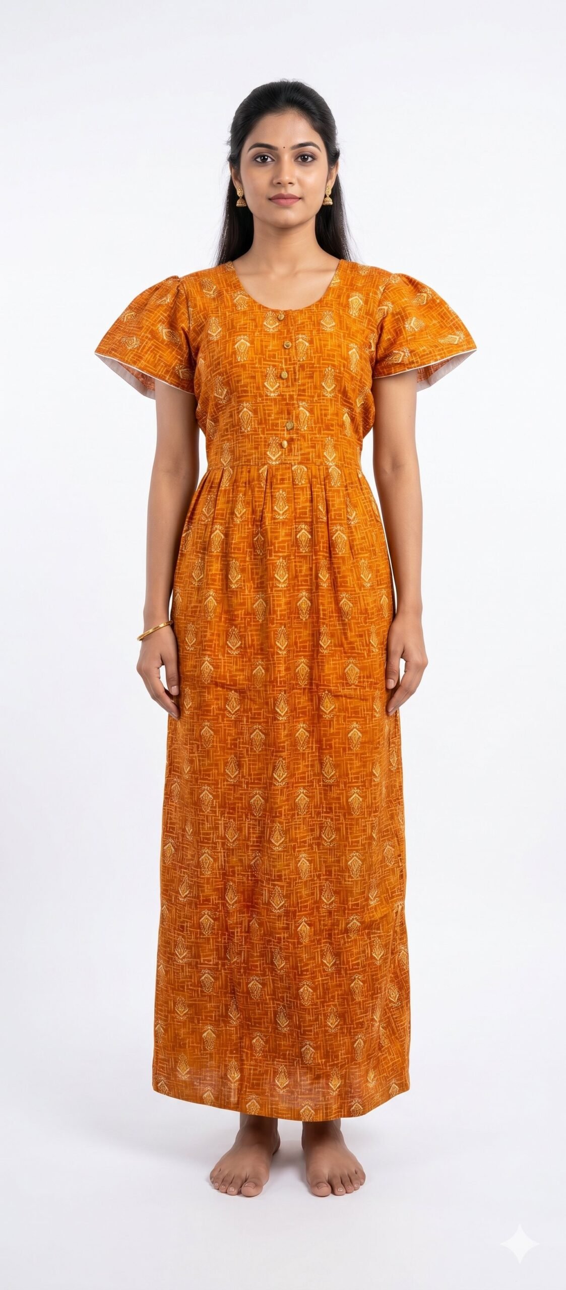 60 LENGTH FROCK NIGHTY -60LFR164