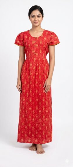 60 LENGTH FROCK NIGHTY -60LFR165
