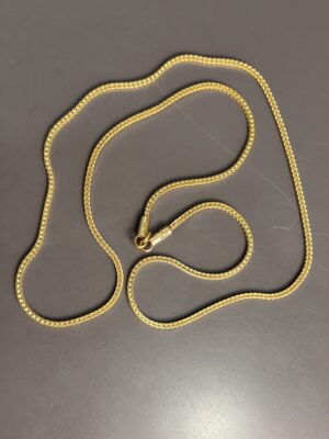 Gopi Thaadu Thaali chains unpolished panchaloham 30 inches TC73