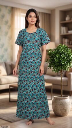 3 Button Nighty Free Size(XXL)-3BN27