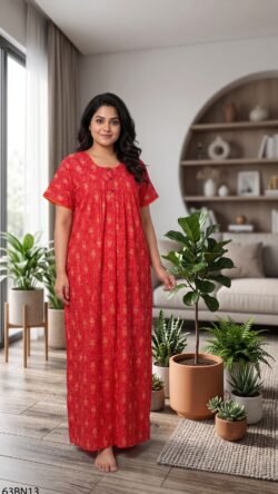 60 Length 3XL 3 Button Nighty-63BN13