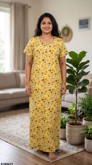 60 Length 3XL 3 Button Nighty-63BN27