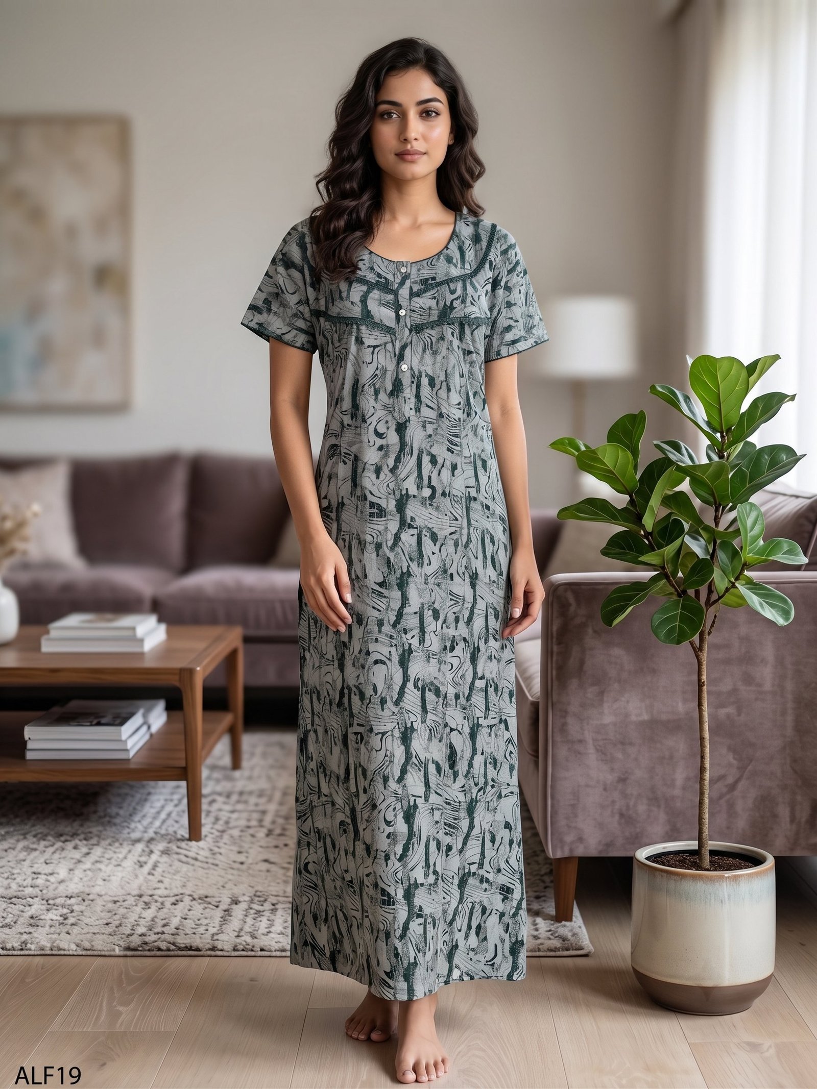 ALPHINE NIGHTY FREE SIZE (XXL)- ALF19