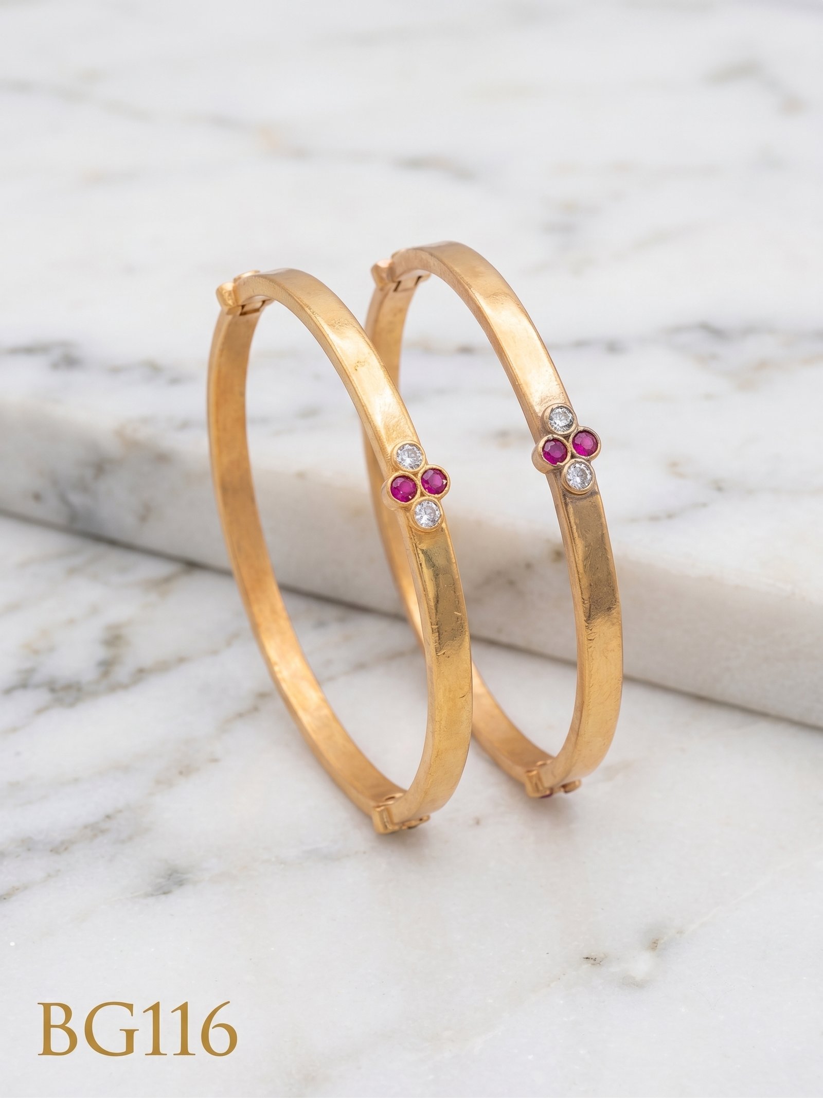 Unpolished Panchaloha Bangle -BG116