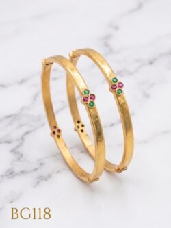 Unpolished Panchaloha Bangle -BG118