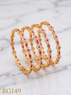 Panchaloham Set Of 4 Bangle-BG149