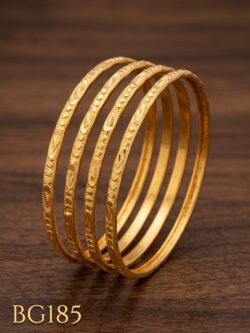 Unpolished Panchaloha Bangle Set of 4 pcs-BG185