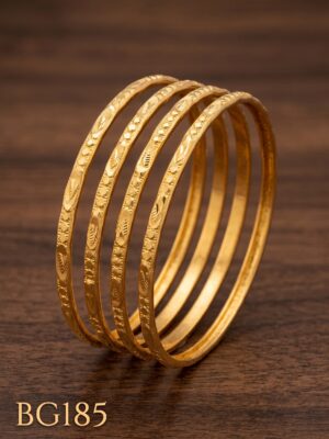 Unpolished Panchaloha Bangle Set of 4 pcs-BG185