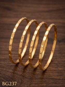 Unpolished Panchaloha Bangle Set of 4 pcs-BG237