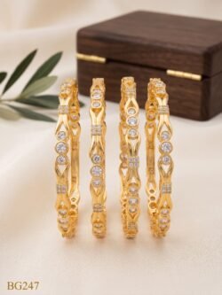 Panchaloha   Bangle Set of 4 pcs-BG247