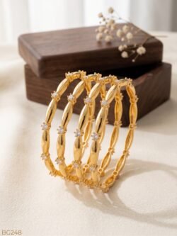 Panchaloha Bangle Set of 4 pcs-BG248