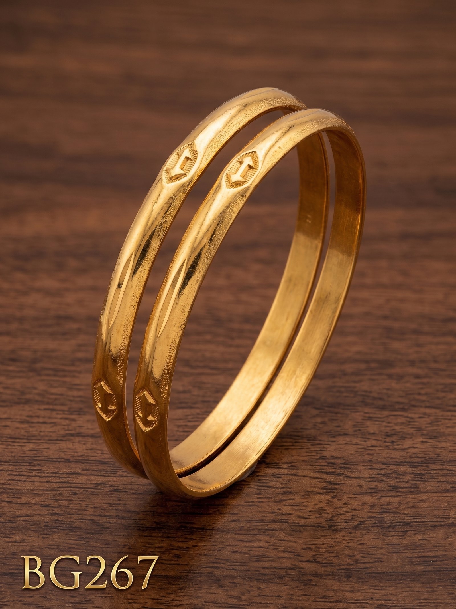 Unpolished Panchaloha Bangle -BG267