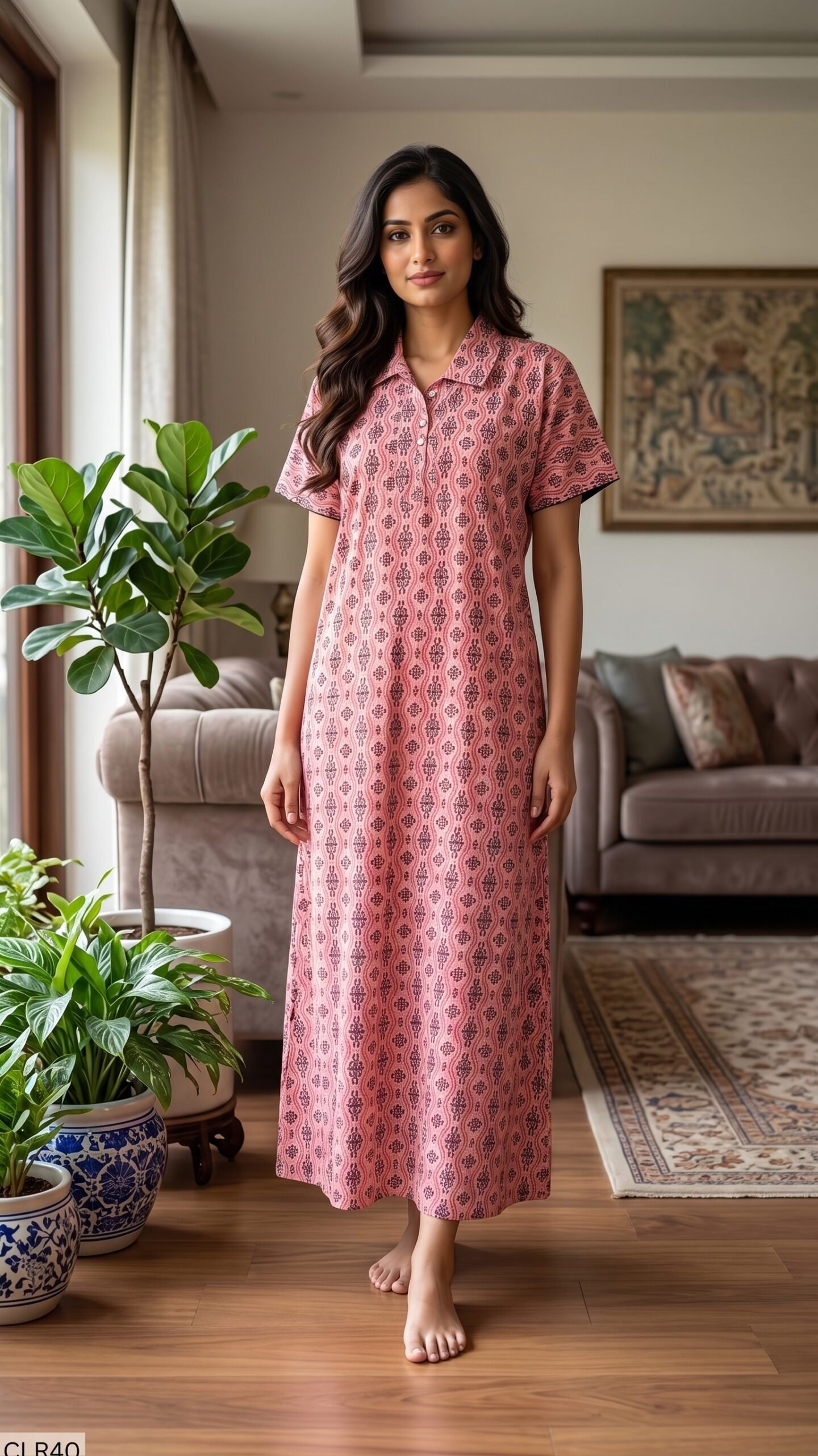 Collar Nighty Free Size(XXL)-CLR40