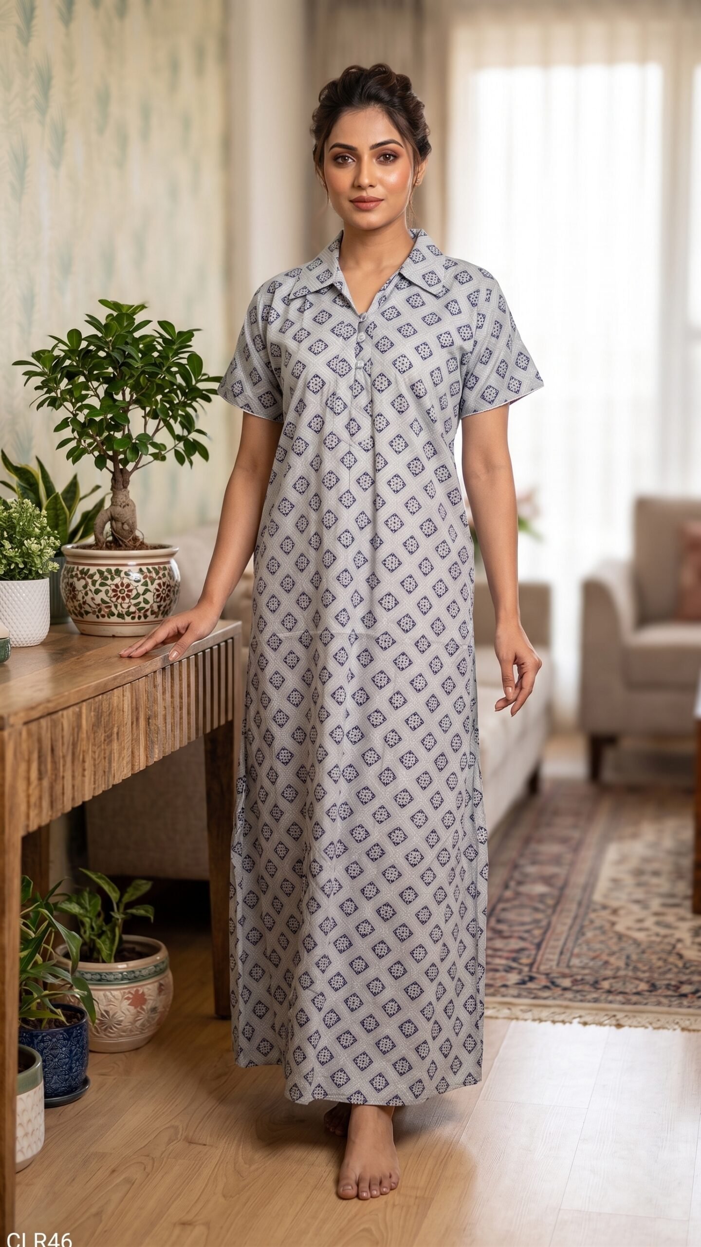 Collar Nighty Free Size(XXL)-CLR46