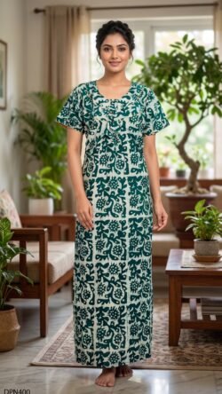 Batiq Patch Nighty Free Size(XXL) -DPN400