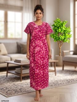 Batiq Patch Nighty Free Size(XXL) -DPN408